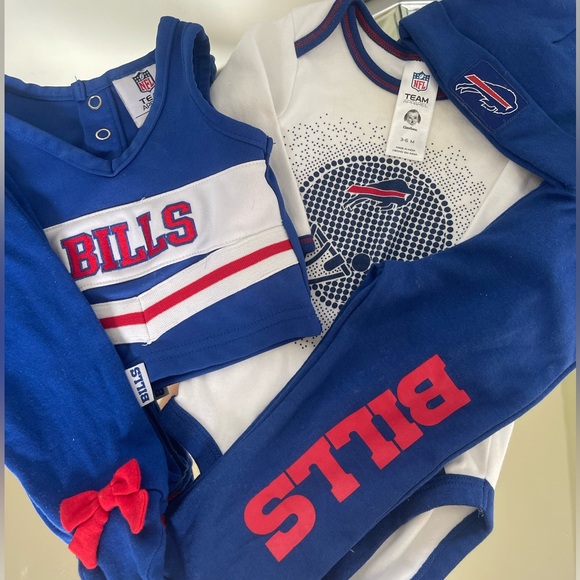 NFL Buffalo Bills Baby outfits - Picture 1 of 9
